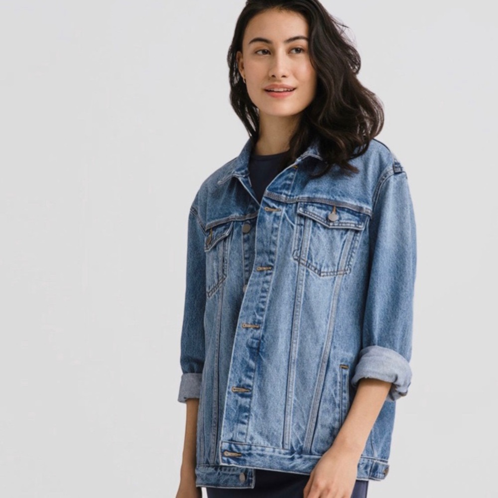 Grana Oversized Japanese Denim Jacket